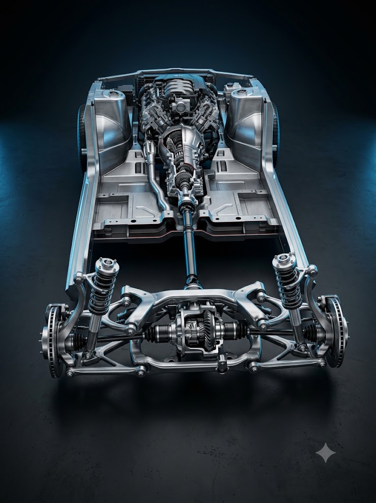 Automotive chassis and components
