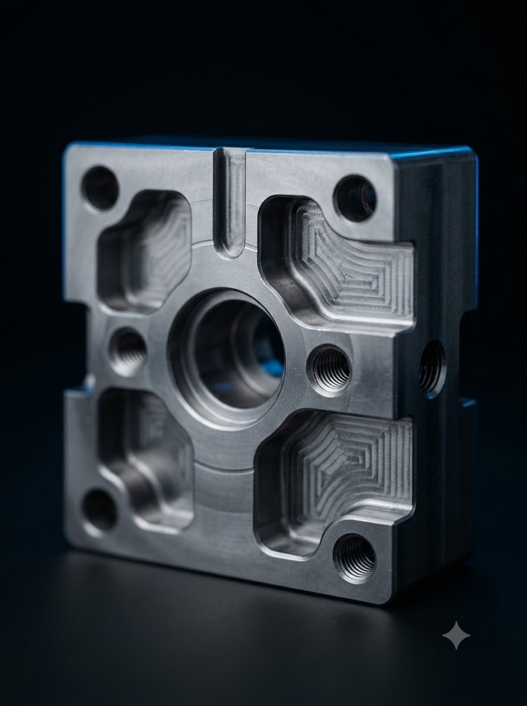 Precision machined component