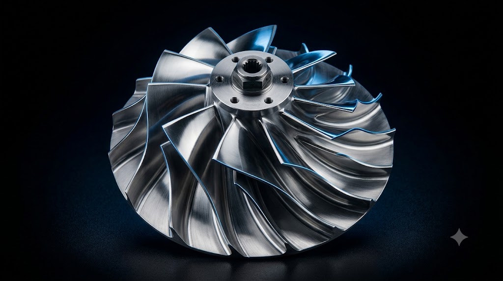 Illustrative precision impeller render